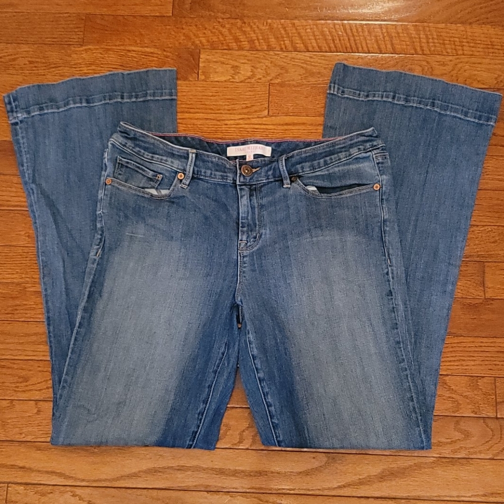 Isaac Mizrahi Super Flare Jeans